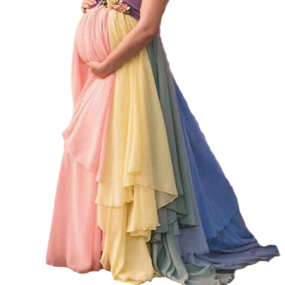 2025 Spring/summer New Womens Suspender Sexy Deep v Rainbow Mesh One Shoulder Dress