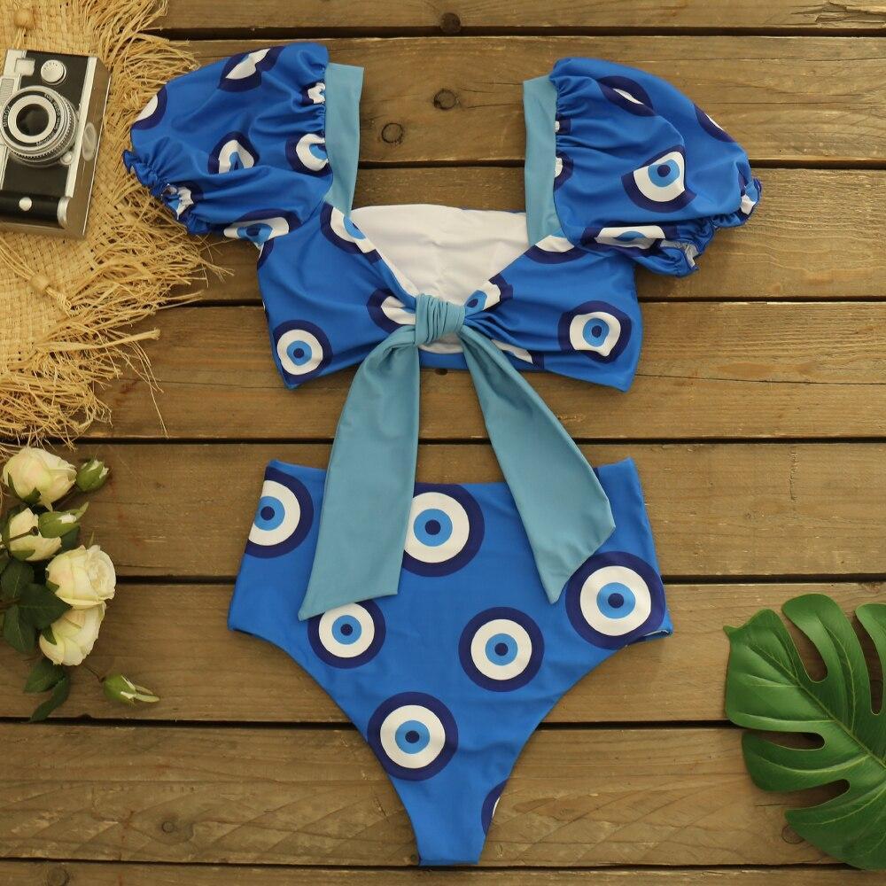 2025 Summer New Sexy Wrapped Chest Printed Strap Skirt Top Pants 3-piece Set Womens Wear