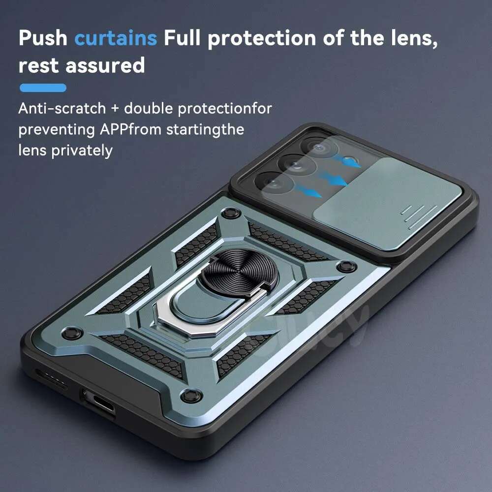 Shockproormor Case For Samsung Galaxy A15 A14 A54 A34 A55 A25 A24 A05S A04S A71 A51 A52 A23 4G 5G Car Holder Phone Cover