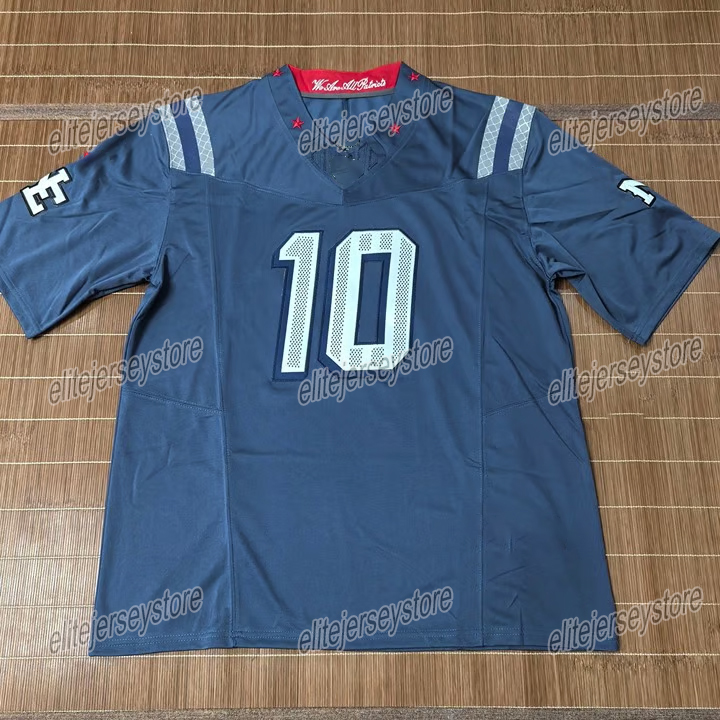 Personalized Custom Football 2025 Rivalries Jersey Brady Drake Maye Rhamondre Stevenson Hunter Henry Jahlani Tavai Stefon Diggs Gonzalez Mike Vrabel Y