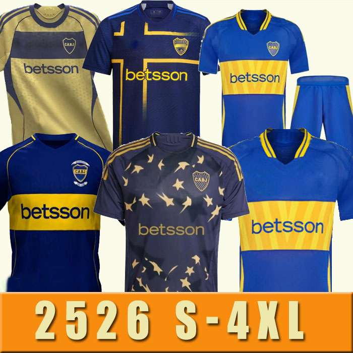 2025 2026 S-4XL CAVANI Boca Juniors Soccer Jerseys MARADONA BENEDETTO MARCOS ROJO CARLITOS DE ROSSI Special 120th BARCO JANSON MEDINA football shirt
