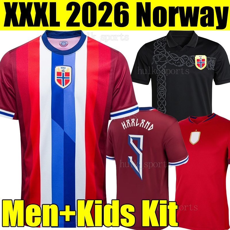 2026 Norway HAALAND 2026 World Cup soccer jerseys SORLOTH NUSA AASGAARD HORN MYHRE DONNUM RYERSON MOLLER WOLFE AJER STRAND LARSEN 2025 national team Football