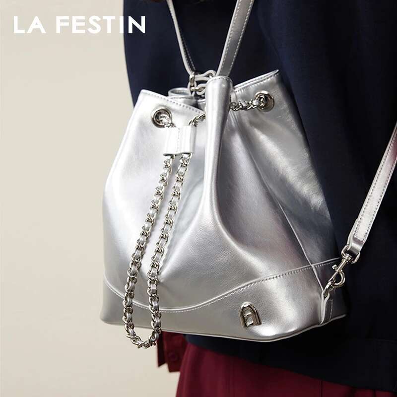 LA FESTIN 2023 New Backpacks For Women Leather Female Bags Shoulder Crossbody Bag Women's Bag Fashion Designer Ladies Bags