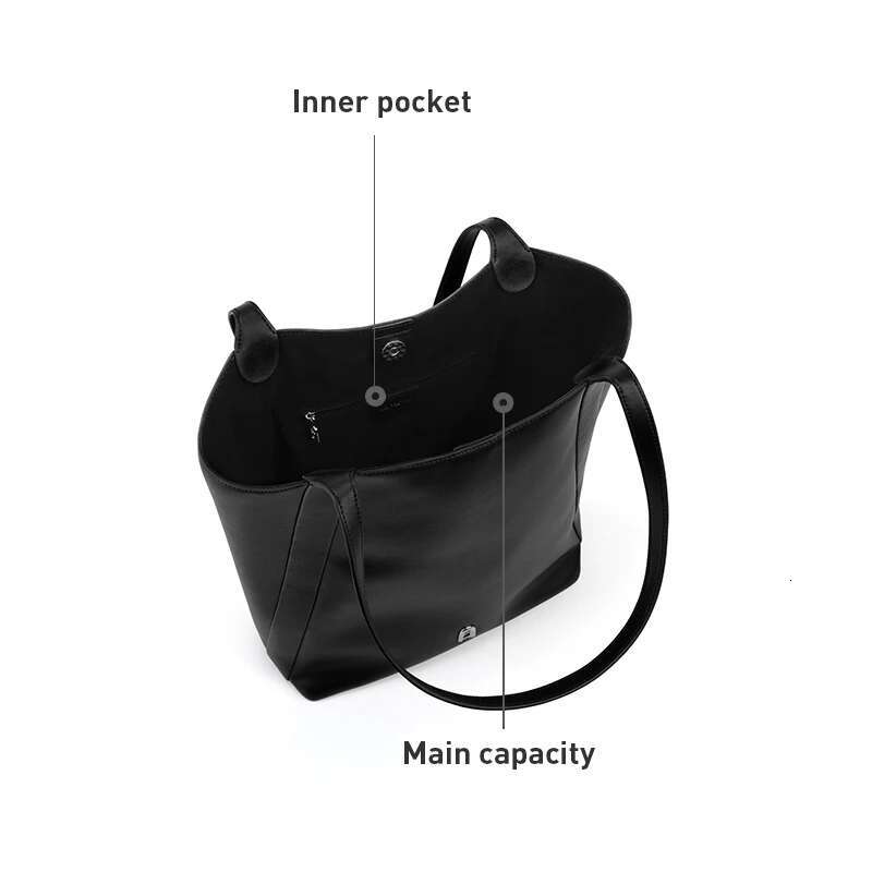 LA FESTIN Original Tote Woman 2023 New Large Capacity Shoulder Leather Handbag Ladies Shopping Bag A-E Door Series