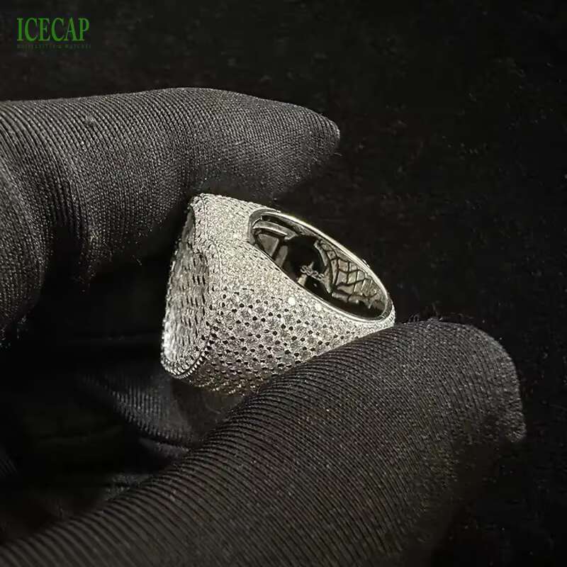 925 Sterling Silver Casual Rings for Ladies Fashion Hiphop Exquisite Gold Brand Finger Ring 18k Gold Diamond Engagement Ring