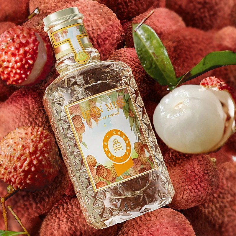 Fruity Fragrance Perfume 50ml Long-lasting Refreshing Scents For Women Men Pheromone Lychee Flavor Eau De Bodyspray 250328