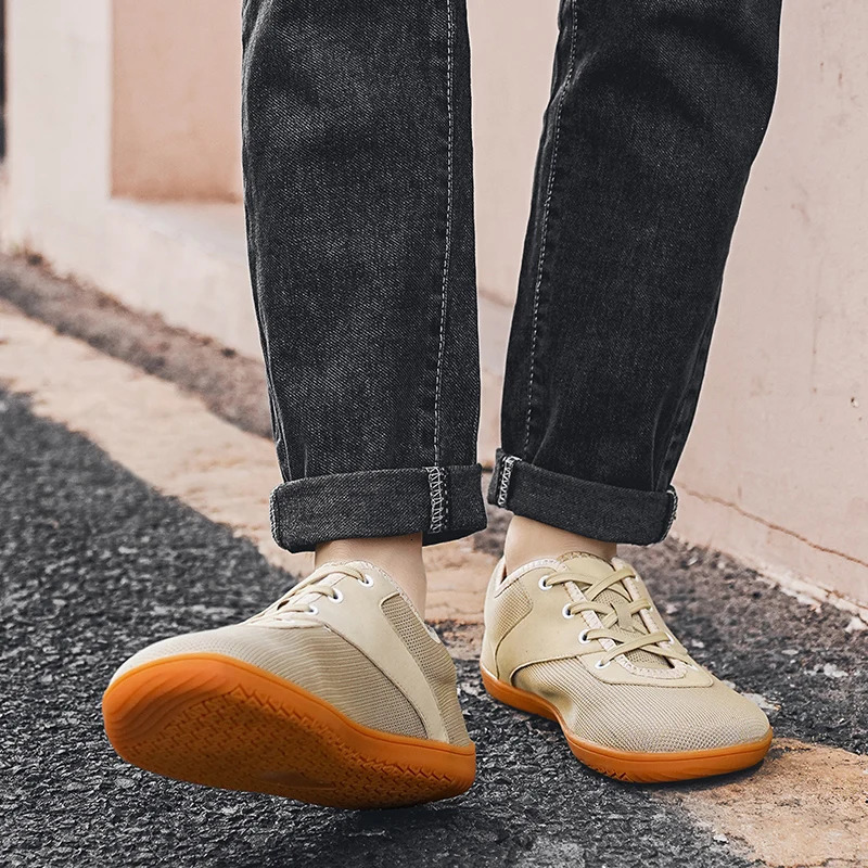 Barefoot Shoes Man Wide ToeBox Walking Sneaker Unisex Minimalist Zero Drop Shoe Cross-Trainer Footwear Barefoot Women Large Size 250402