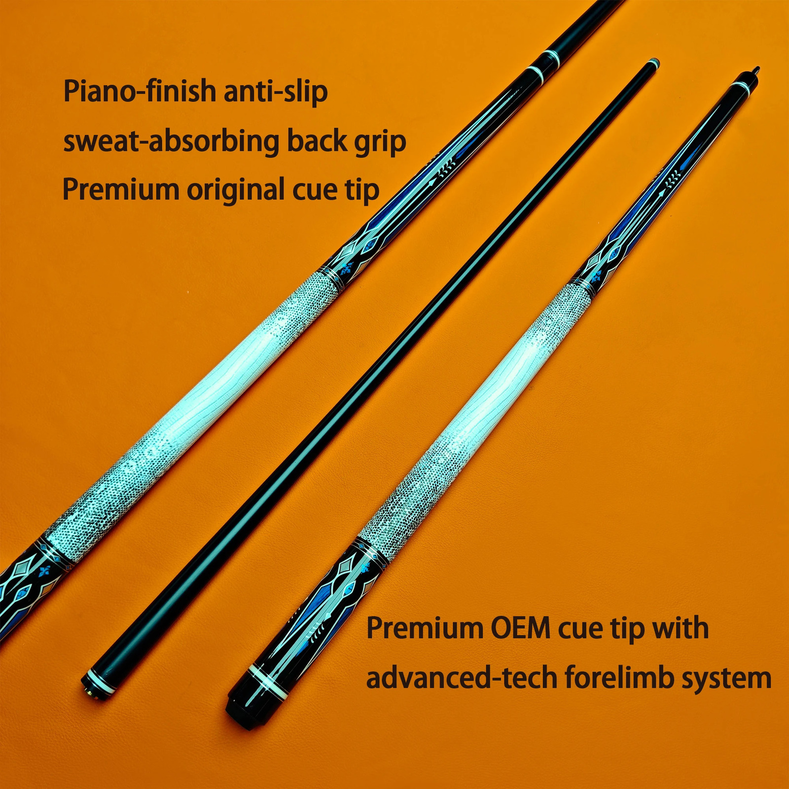 58 Pro 12 Carbon Fiber Pool Cue with 13mm MultiLayer Rainbow Tip HighImpact Resistant Billiard for Superior Performance 251106