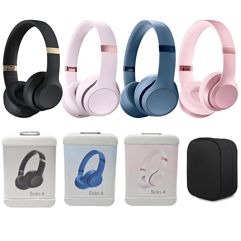 headphones studio solo 4 Wireless Headphones Noise Cancelling Computer Gaming Headse Earphone wireless headphone earbuds Headset can make app S251118