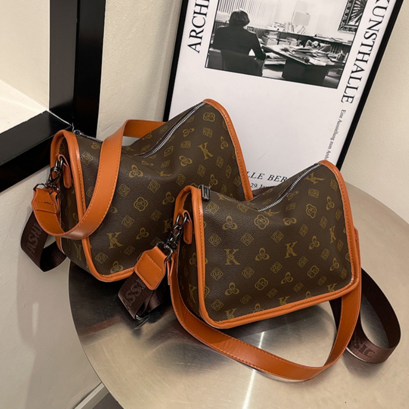 Fashion bag women's new large capacity armpit single shoulder bag 100 wide shoulder strap oblique span bag 2025