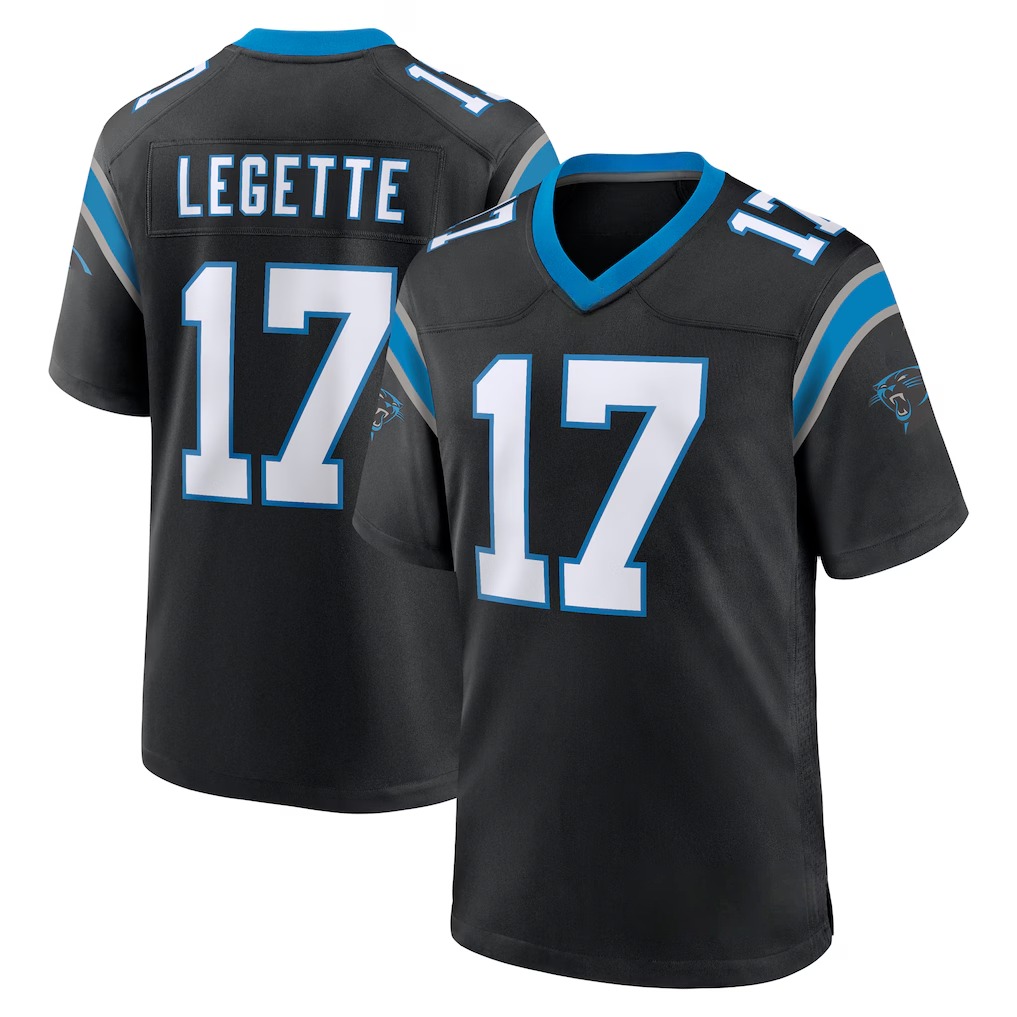 Custom Name And Number Football Jersey Famou Carolina Sports Football jerseys with men women youth customized #9 Young #95 Brown #8 Horn #17 Legette