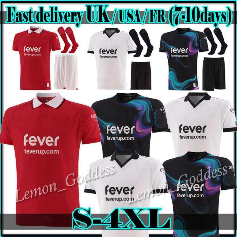 25 26 BrIsToL soccer jerseys WELLS ARMSTRONG 2025 2026 The Robins Football ShirtsMEHMETI MAYULU KNIGHT TWINE TANNER MCNALLY CORNICK Men Uniforms Kids Kits Sets