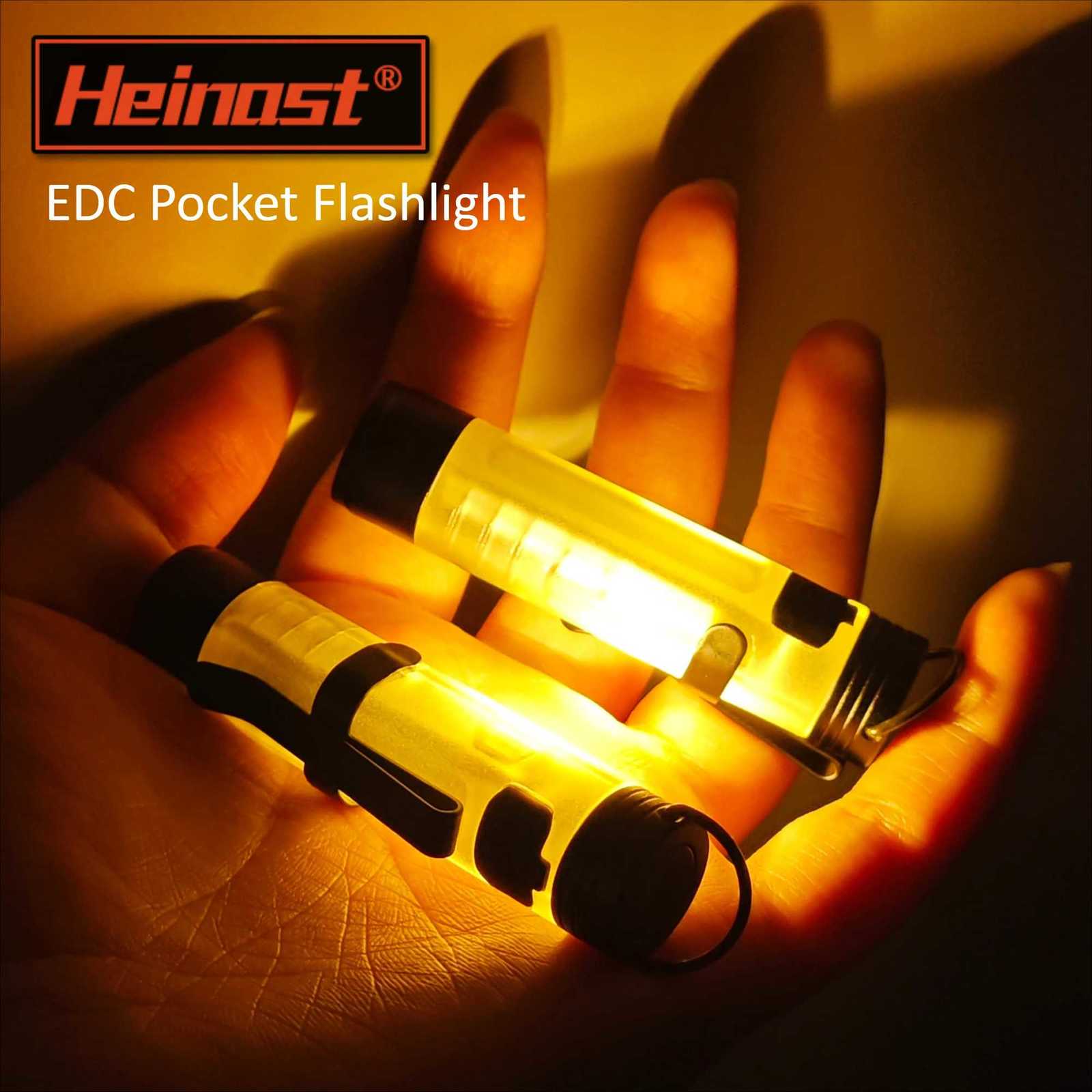 Outdoor Mini Led Flashlight Pocket Flashlight with Magnetic Hook Outdoor Key Clip Cap Flashlight Disaster Relief Emergency LightW251106