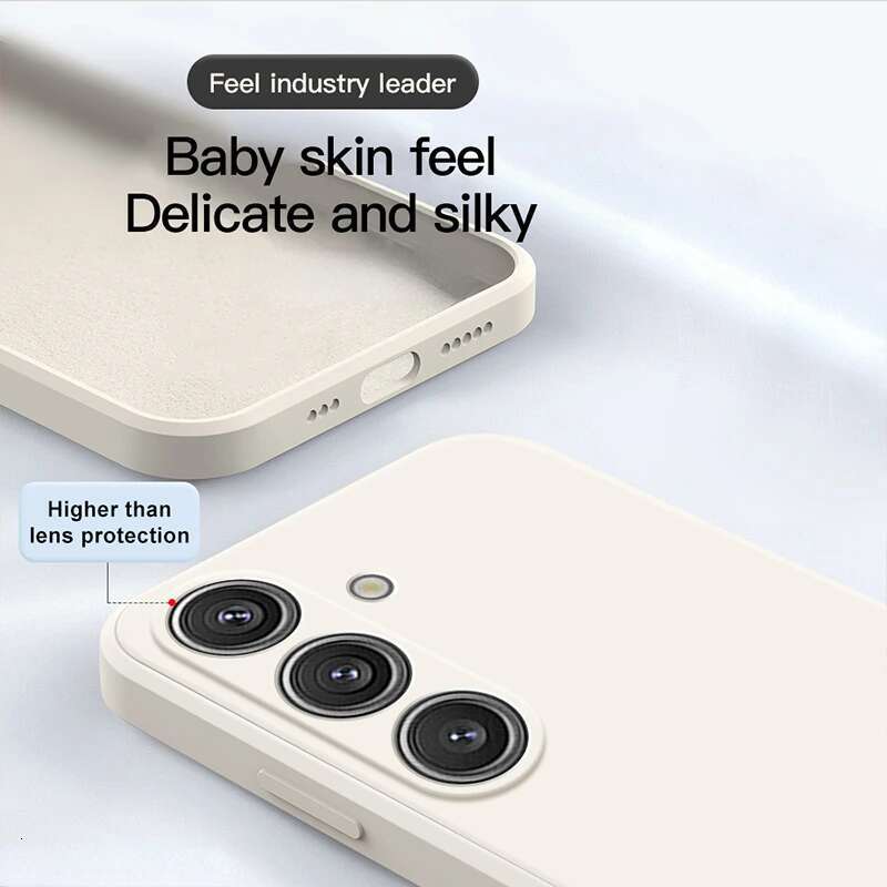 Soft Liquid Silicone Phone Case Cover For Samsung Galaxy S24 S 24 S23 S22 Ultra Plus S23Ultra S24Ultra Cases