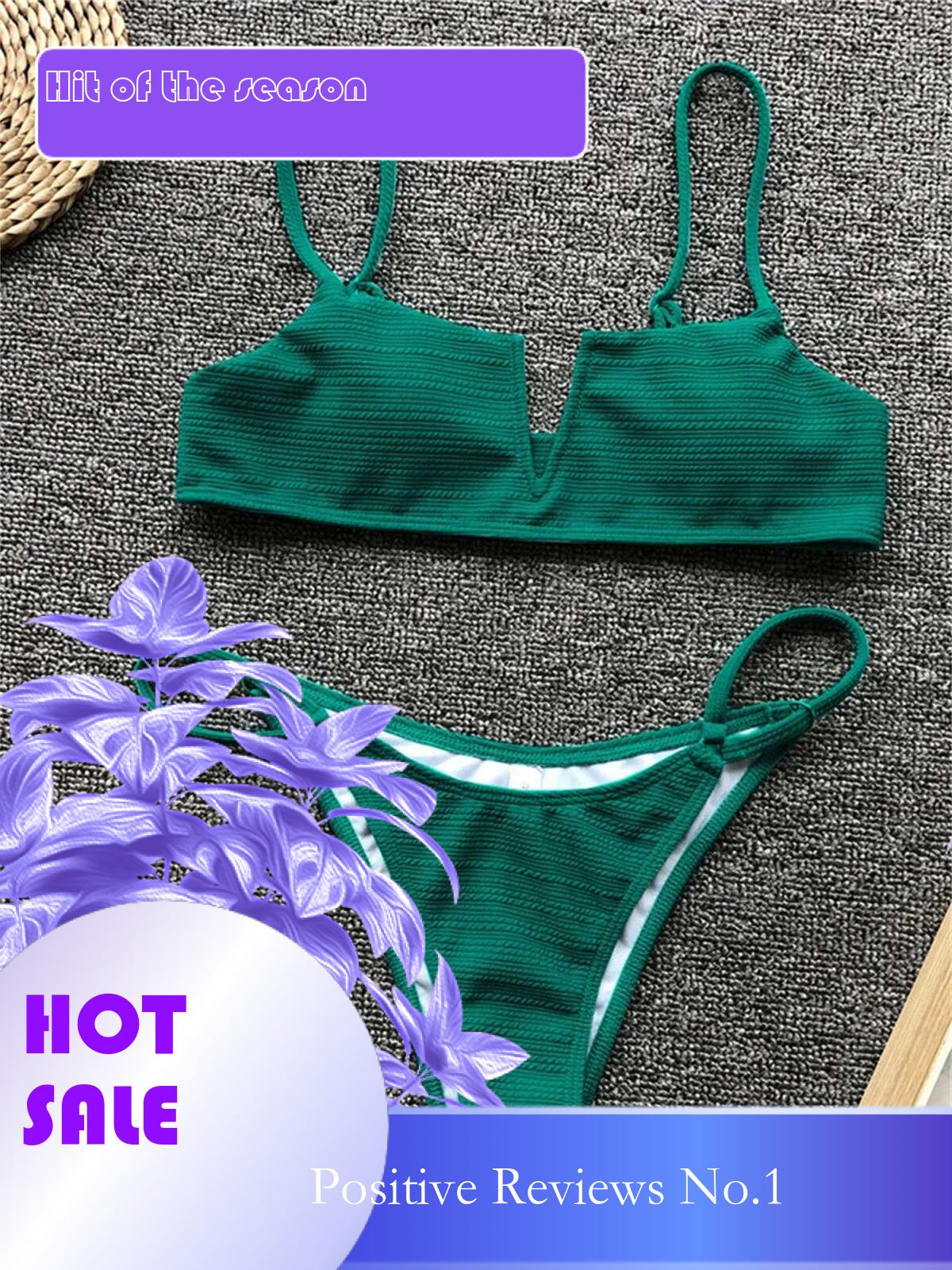 Dongdumaoyi Sexy Micro Bikini Swimwear Women Solid Green Swimsuit V Neck Push Up Bandage Thong Swimming Suit Bathing Mini Bikinis
