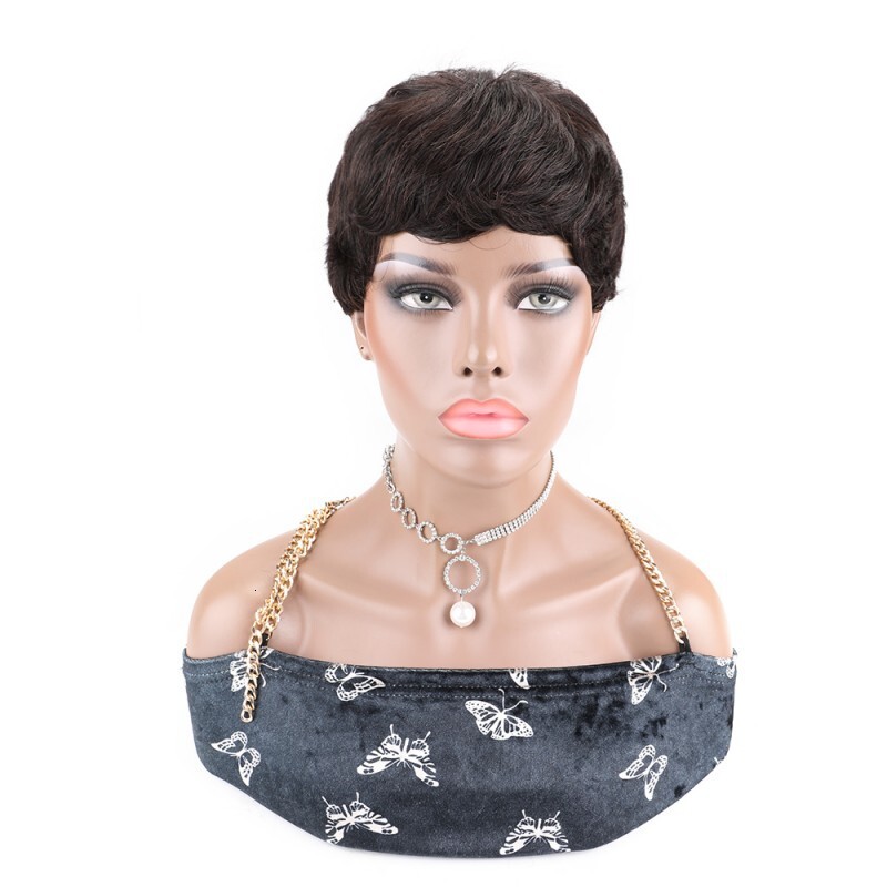 Human Hair Short Cut E Wig Hot Sale High Quality
