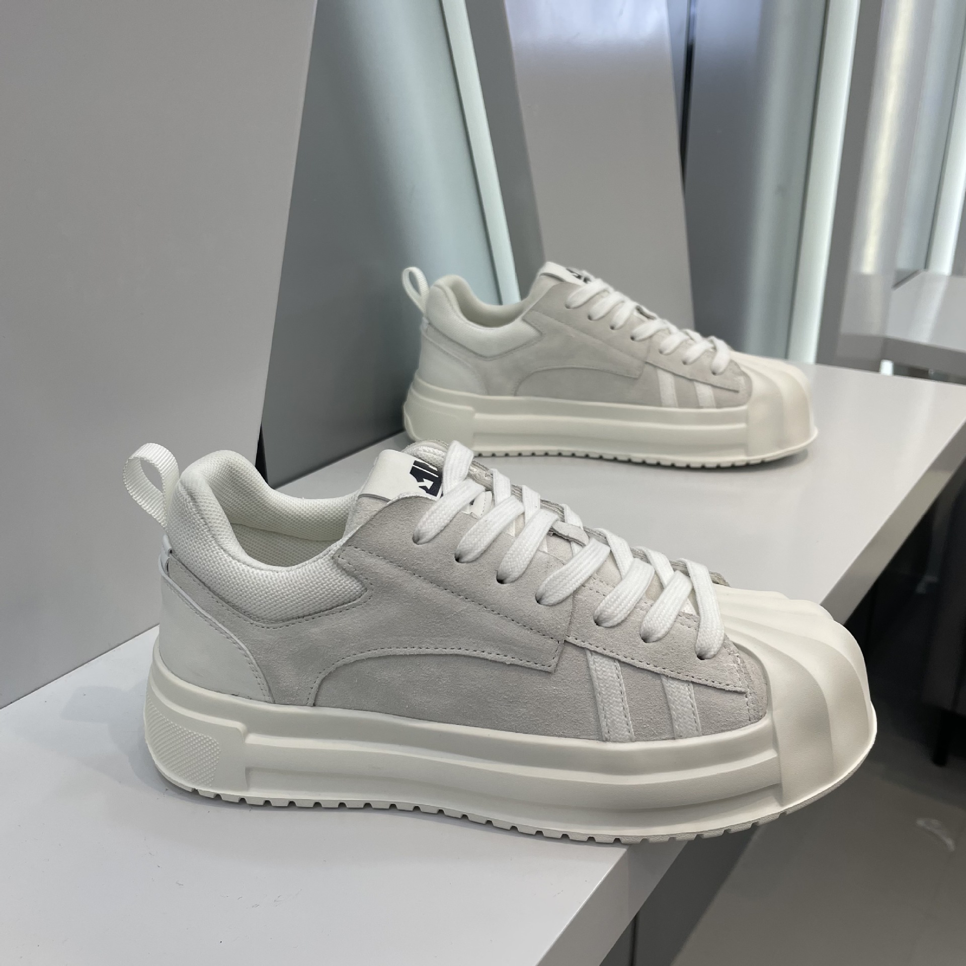 Free Shipping Designer shoes physical wholesale of new summer shell-toe thick-soled height-increasing sneakers fashionable versatile casual shoes for 