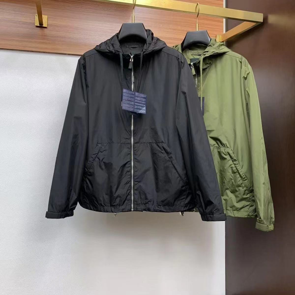 Jacket windbreaker mens designer Outdoor Jackets designer Mens brand Windbreaker Jacket Coats With Letters Inverted triangle Man Women Coat Spring jacket