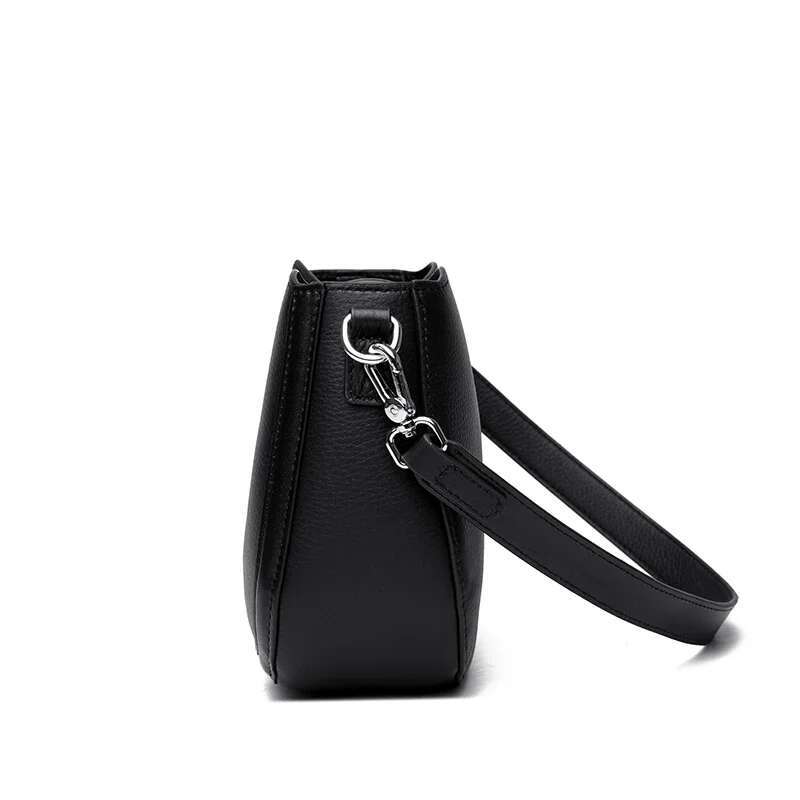 Genuine Tote Bag Women Real Cow Leather Handbag Fashion Ladies Shoulder Crossbody Bags 2025 New Female Sac A Main