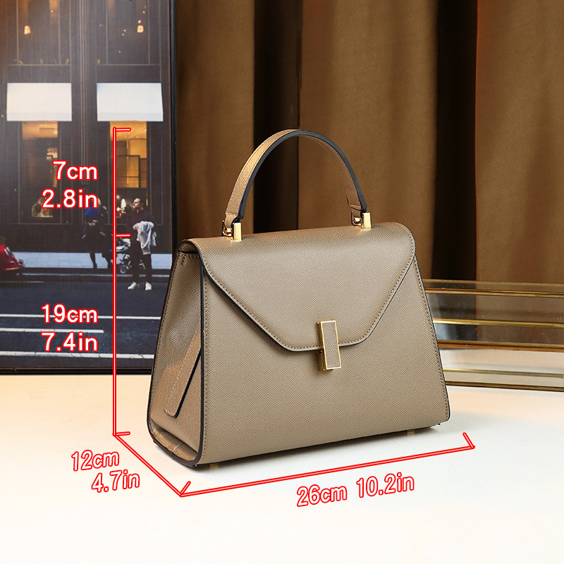 Commuting Style Kelly New Trendy Handheld Women's Atmospheric Single Shoulder Crossbody Small Square Bag 3
