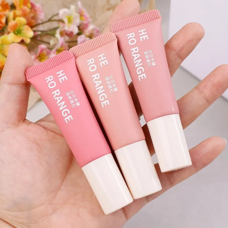 Watercolor matte liquid powder blusher makeup light natural red cream cheek moisturizing lasting velvet 5 colors 250325