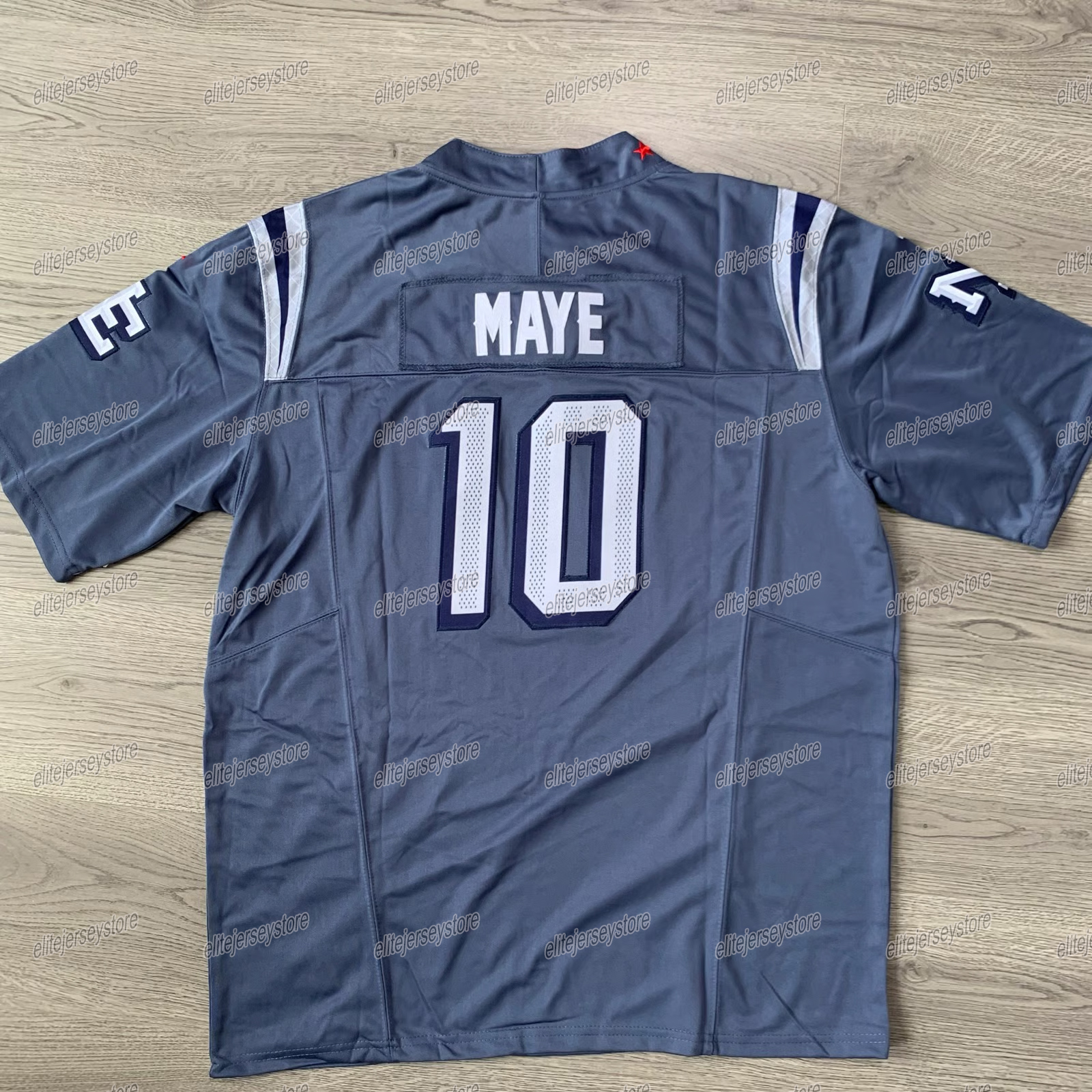 Personalized Custom Football 2025 Rivalries Jersey Brady Drake Maye Rhamondre Stevenson Hunter Henry Jahlani Tavai Stefon Diggs Gonzalez Mike Vrabel Y