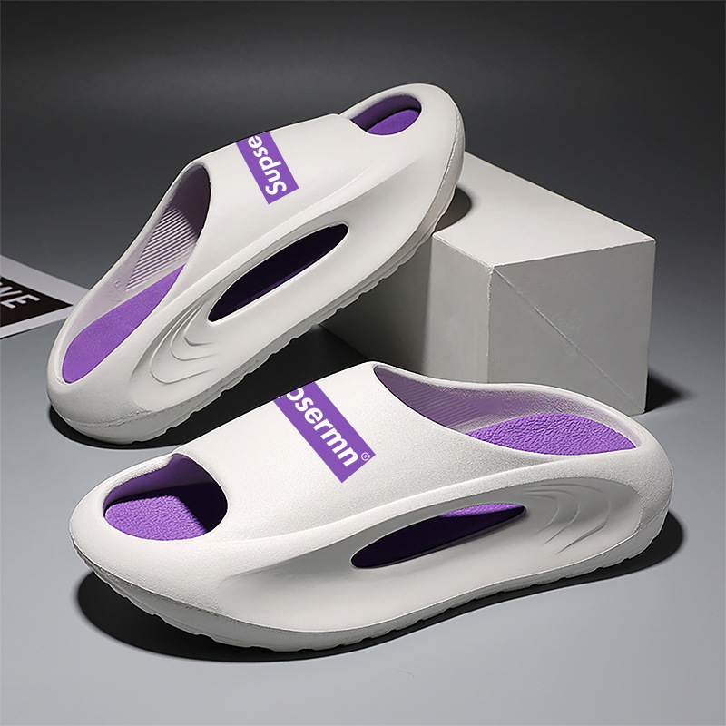 Men's summer slippers EVA thick soled slippers wear thick soft soled cross border slippers beach shoes sandals