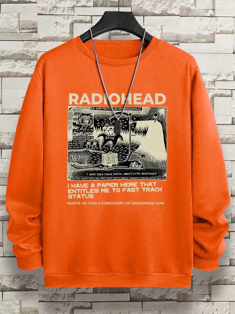 North America Tour Rock Boy Clothes Man Pullover Fleece Sweatshirt Fashion Casual Loose Hoody Autumn Oversized Women Hoodie W251106