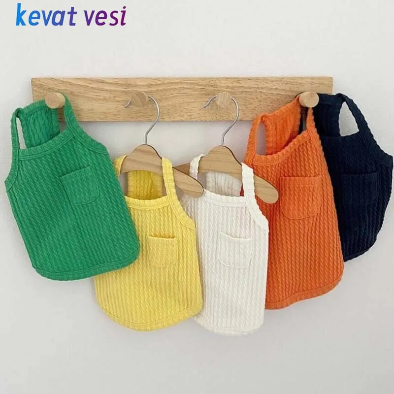 Pet Dog Vest Summer Cooling Pet T-Shirt for Small Medium Dogs Cats Breathable Puppy Suspender Chihuahua French Bulldog Costume 250402