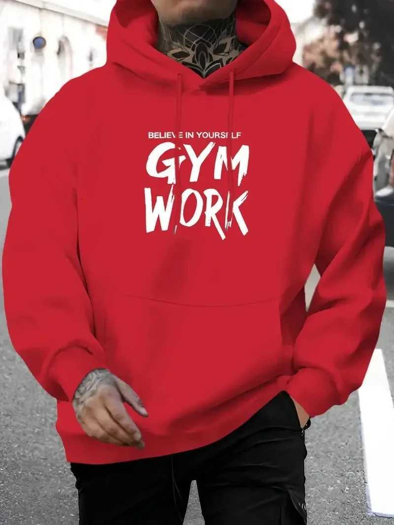 Mens Hoodies Pullover Spring Autumn Casual Hoodie Sweatshirts Print Hoodies Loose Black Sweatshirt For Male W251106