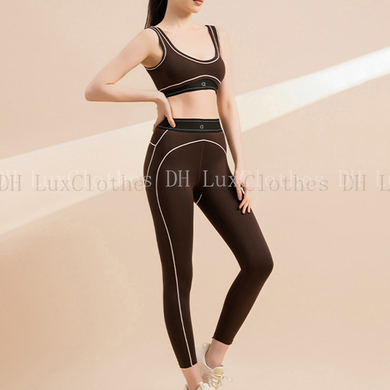 Women Gym Outfits Workout Sets 2 Piece Yoga Leggings and Sports Bra