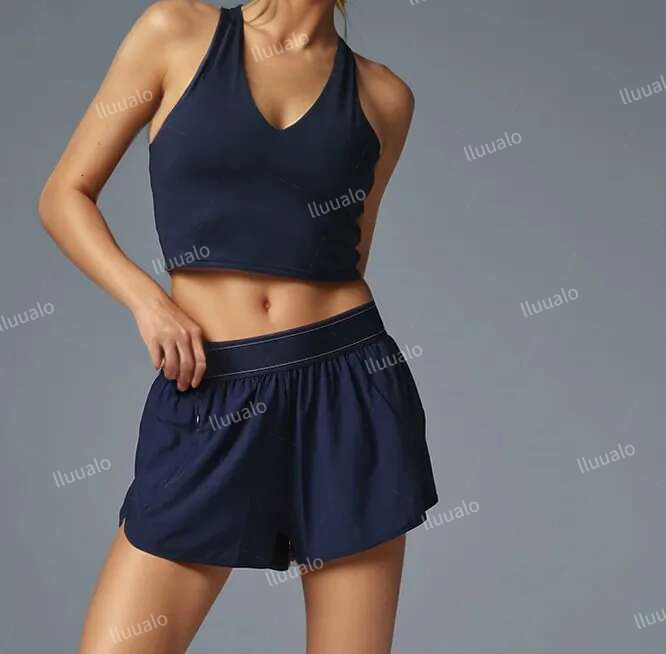 A742 High-Quality Breathable High-Waist Yoga Fitness Shorts Yoga Bra for Women Ideal for Outdoors and Running Women's Naked Feeling Breathable Shorts