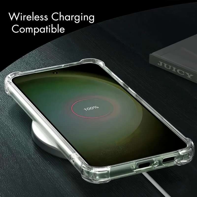 Transparent Silicone Soft Shockproof Case For Samsung Galaxy S24 S23 FE Plus Ultra A55 A35 A25 A15 A54 A34 A24 A14 Back Cover