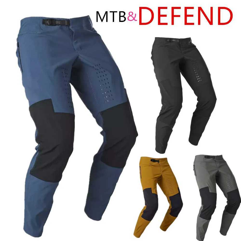 2025 Mens For Defend MTB BMX ATV DH Mountain Bike Cycling Downhill Pants MX Motocross Quick-drying Pants W251106