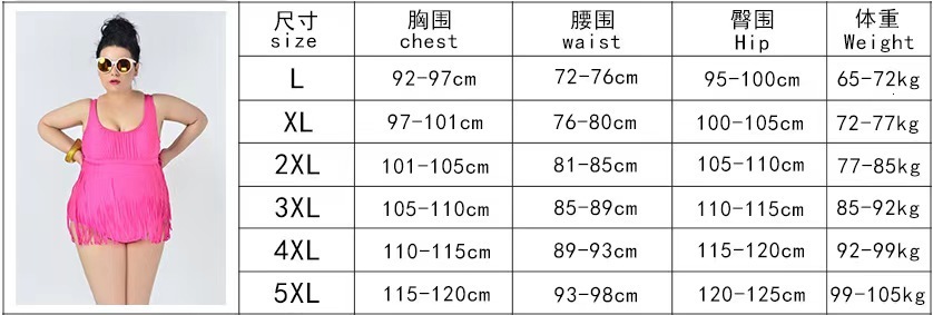 Large digital print with drawstring on both sides, independent shorts set, bikiniga plus fat women's swimsuit