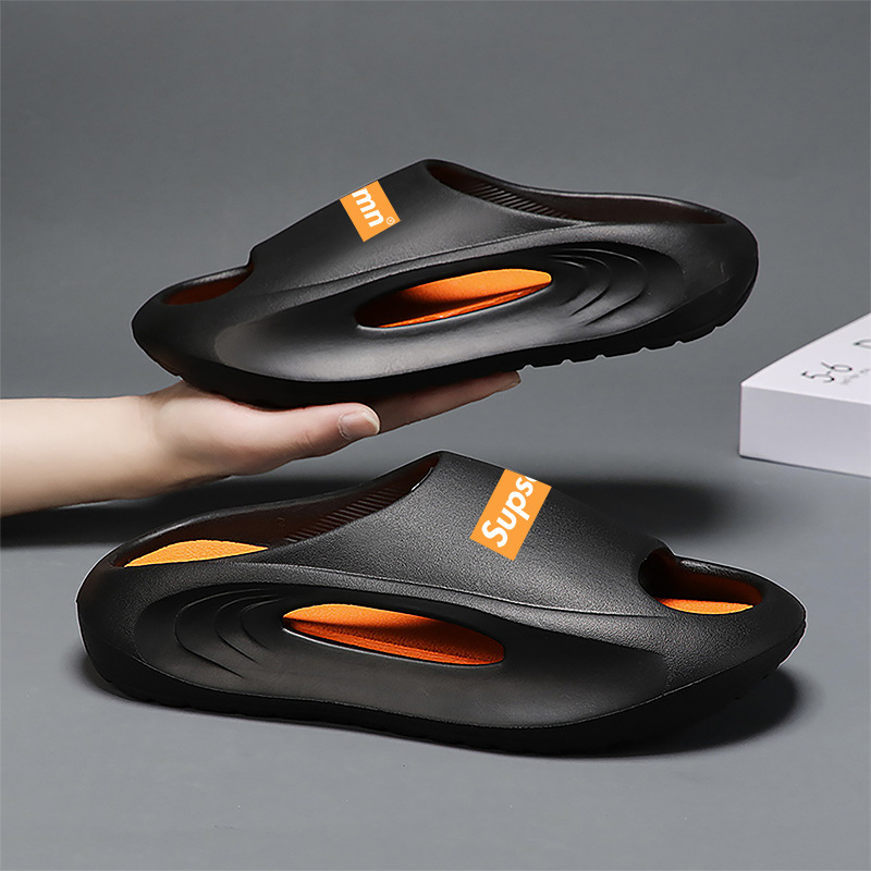 Men's summer slippers EVA thick soled slippers wear thick soft soled cross border slippers beach shoes sandals