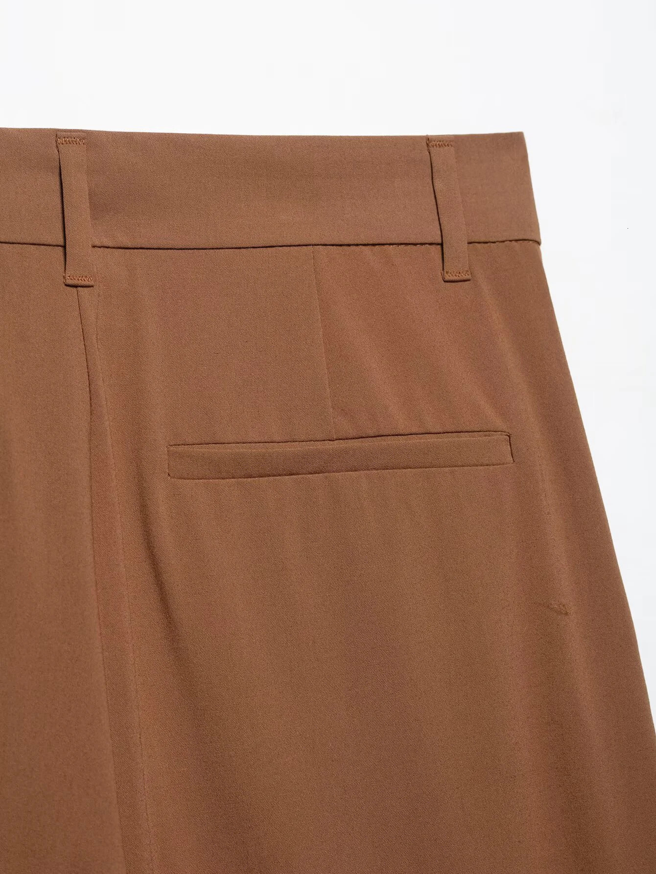 European and American style foreign trade womens clothing fashion belt set jacket high waisted pants 250403