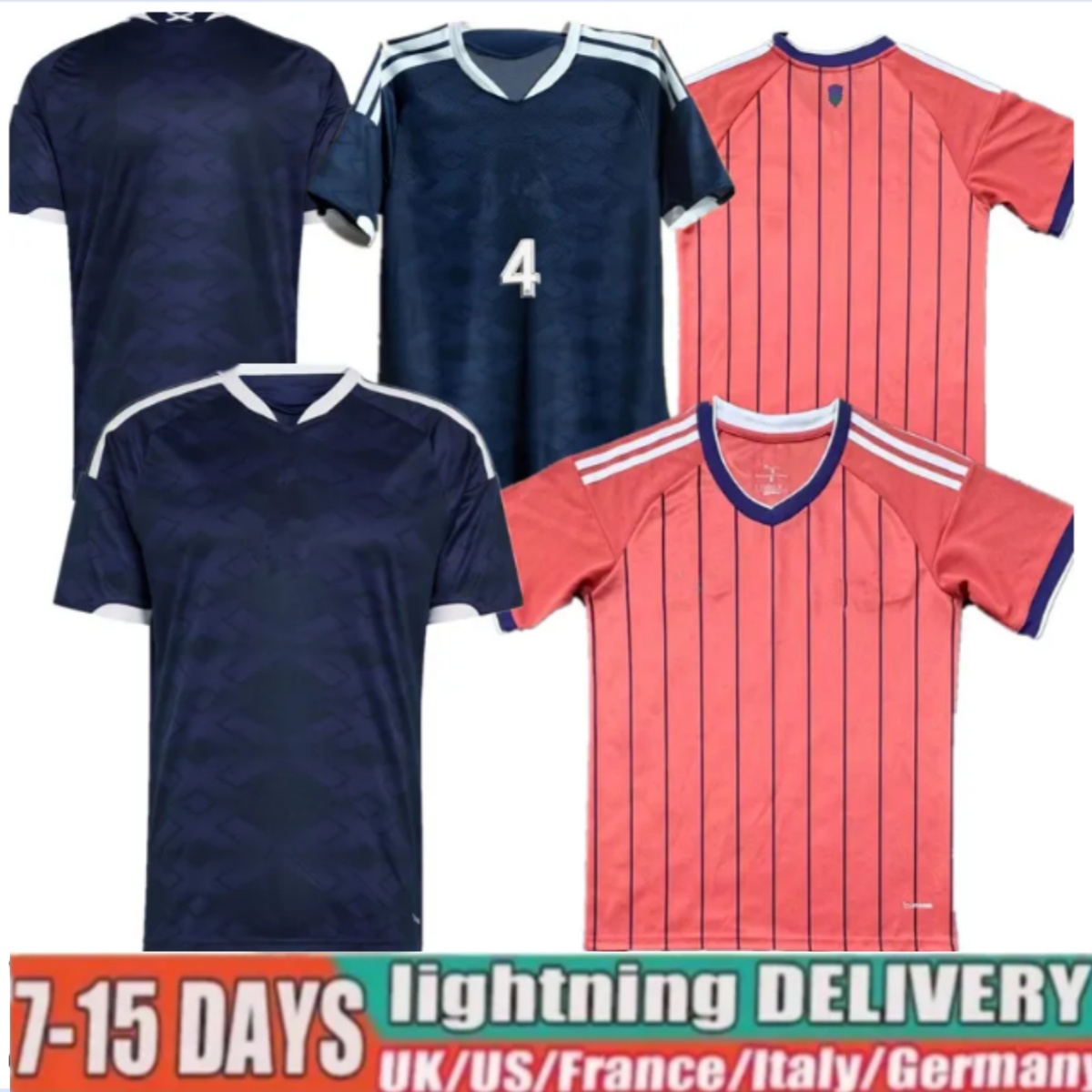 2026 World Cup scotland football shirt Soccer Jerseys ROBERTSON McTominay McGREGOR SHANKLAND MCGREGOR Homemaillot goalkeeper men kids kits