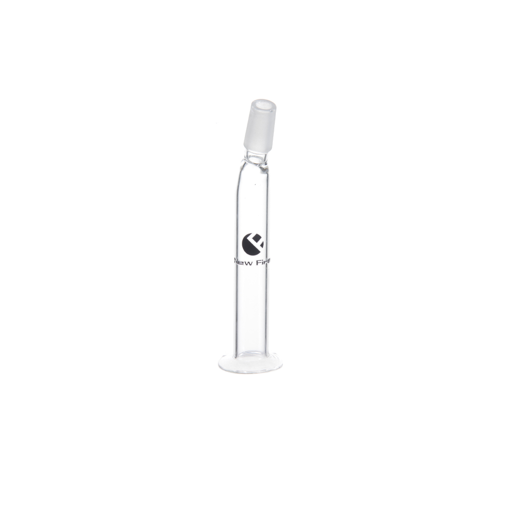 New fire Glass mouth piece 14mm male Joint Length 136mm5 inch Glass Connecter for Glass Bongs Water Pipe