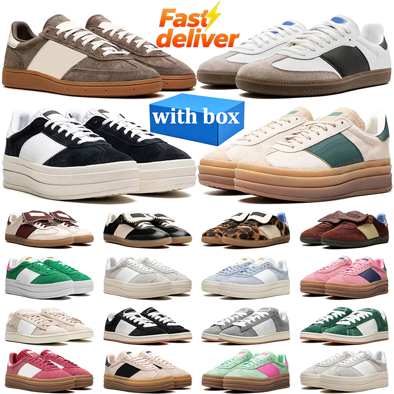 with box designer shoes men women sneakers black white yellow brown grey pink green blue mens flat trainers free shipping