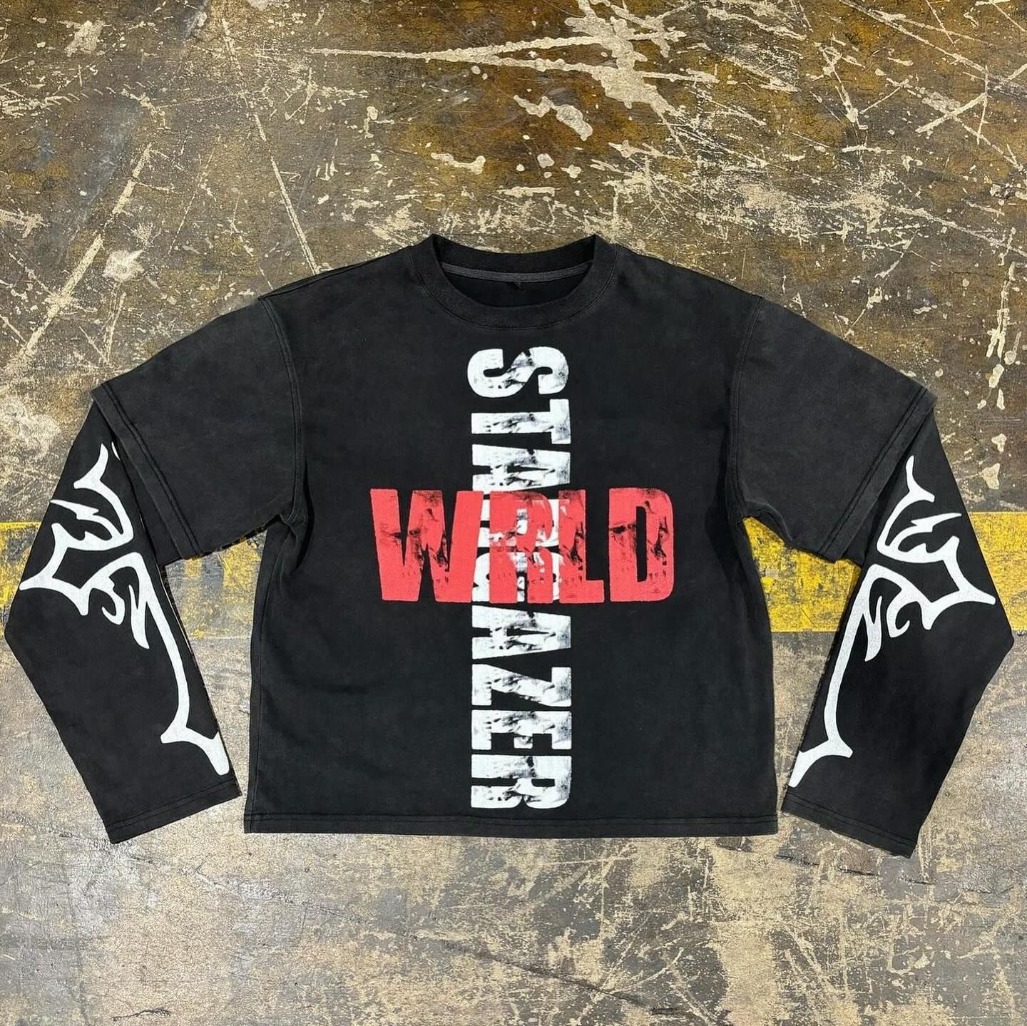 Men's long Sleeve T Shirt Sports Shirt Women Gothic Oversize Hip Hop Streetwear Fashion Casual zip up hoodie Breathable Comfortable designer hood