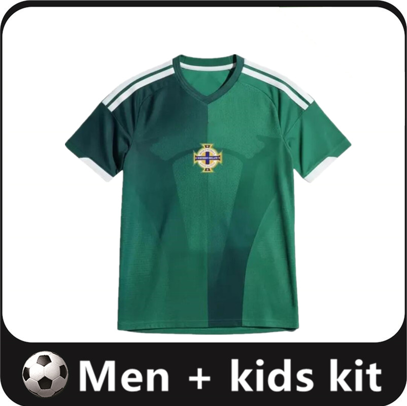 Northern Ireland jersey 2026 World Cup Mens Home away goalkeeper training uniform 26 27 Fans player soccer jerseys mens kids football shirts green