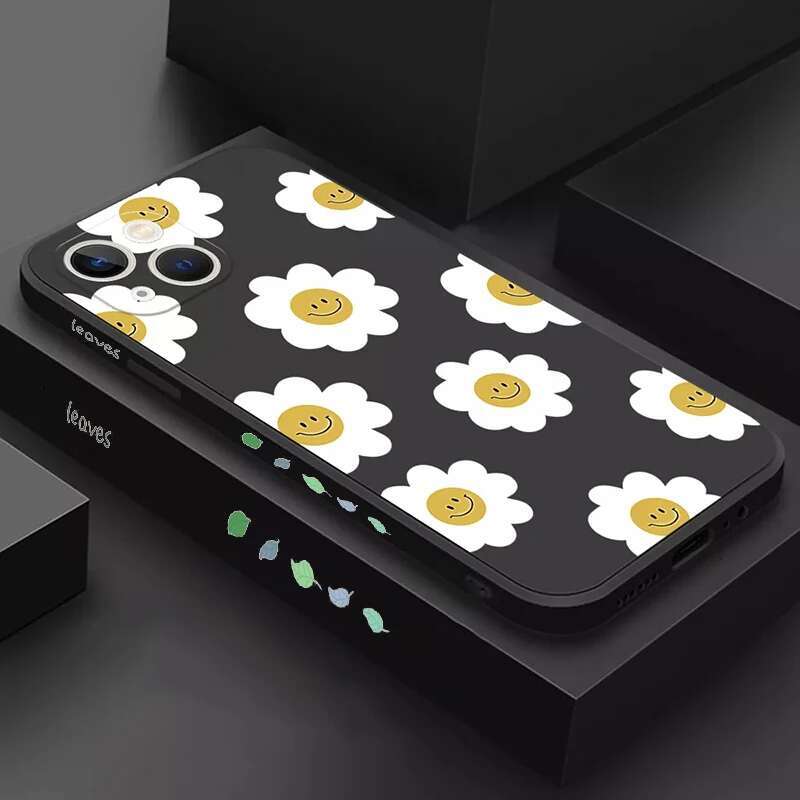 Retro Butterfly wers Square Silicone Case For Samsung Galaxy A14 A34 A54 A13 A33 A53 A32 A52 S23 Ultra S22 Plus S21 FE Cover