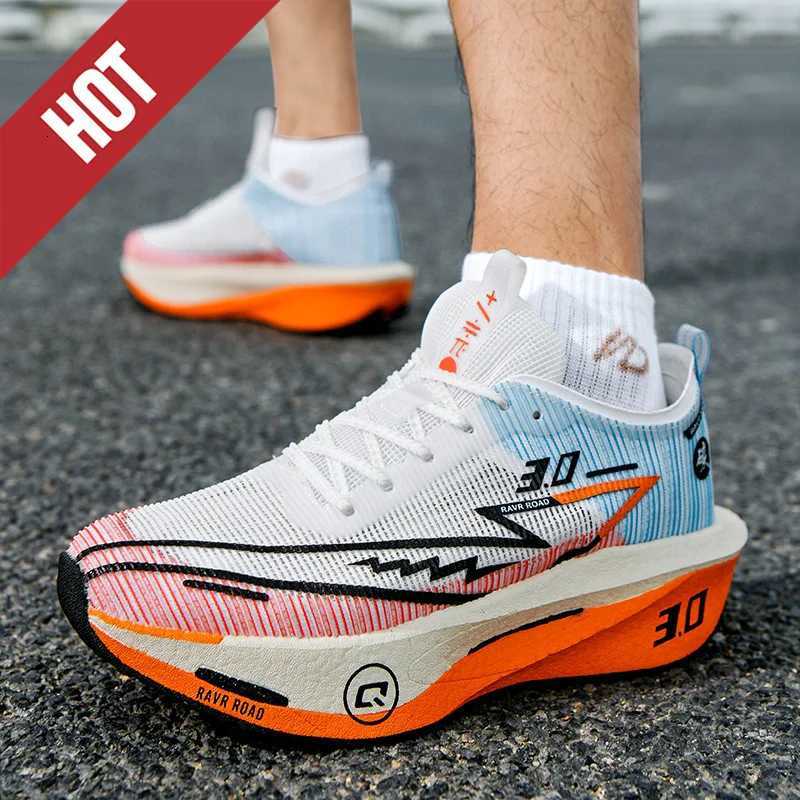 NEW Running Shoes Men Sports Marathon Carbon Plate Breathable Lightweight Women Comfortable Athletic Leisure Sneakers Footwear X251106
