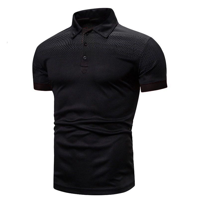 New trendy mens polo shirt light advertising polo shirt polo shirt mens T-shirt