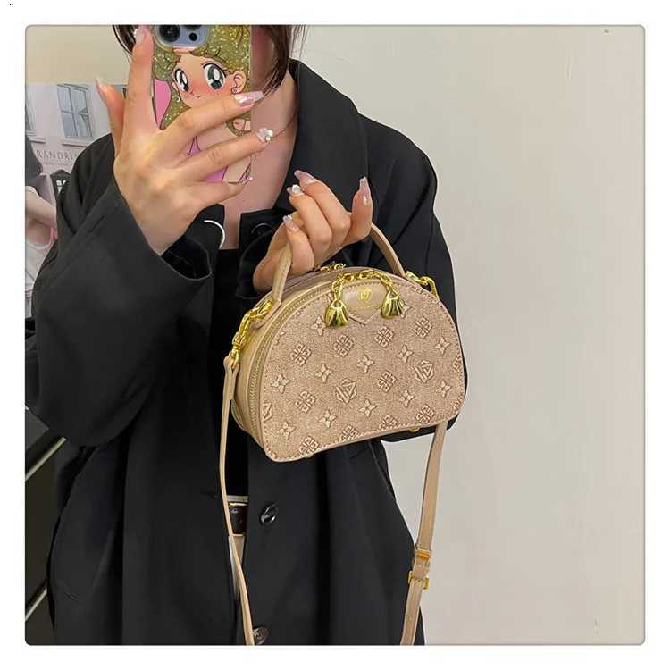 2025 New Arrival Embroidered Square Bag - Luxury Crossbody/Shoder Tote for Wen Spacious Lightweight Trendy Print Design Y251106