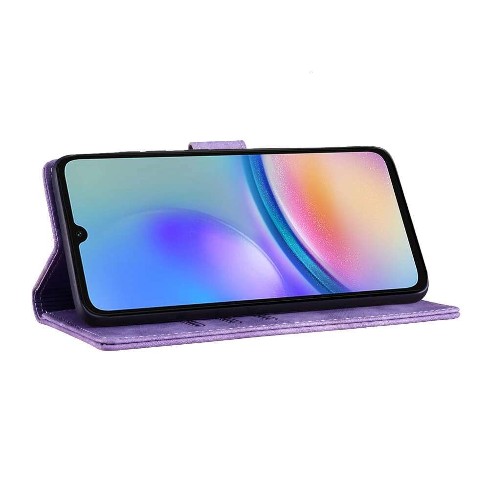 Flip Case for Samsung Galaxy A55 A54 A35 A34 A25 A24 A15 A14 A05S A13 A23 A33 A53 Cases Cat Butterfly Leather Wallet Back Cover