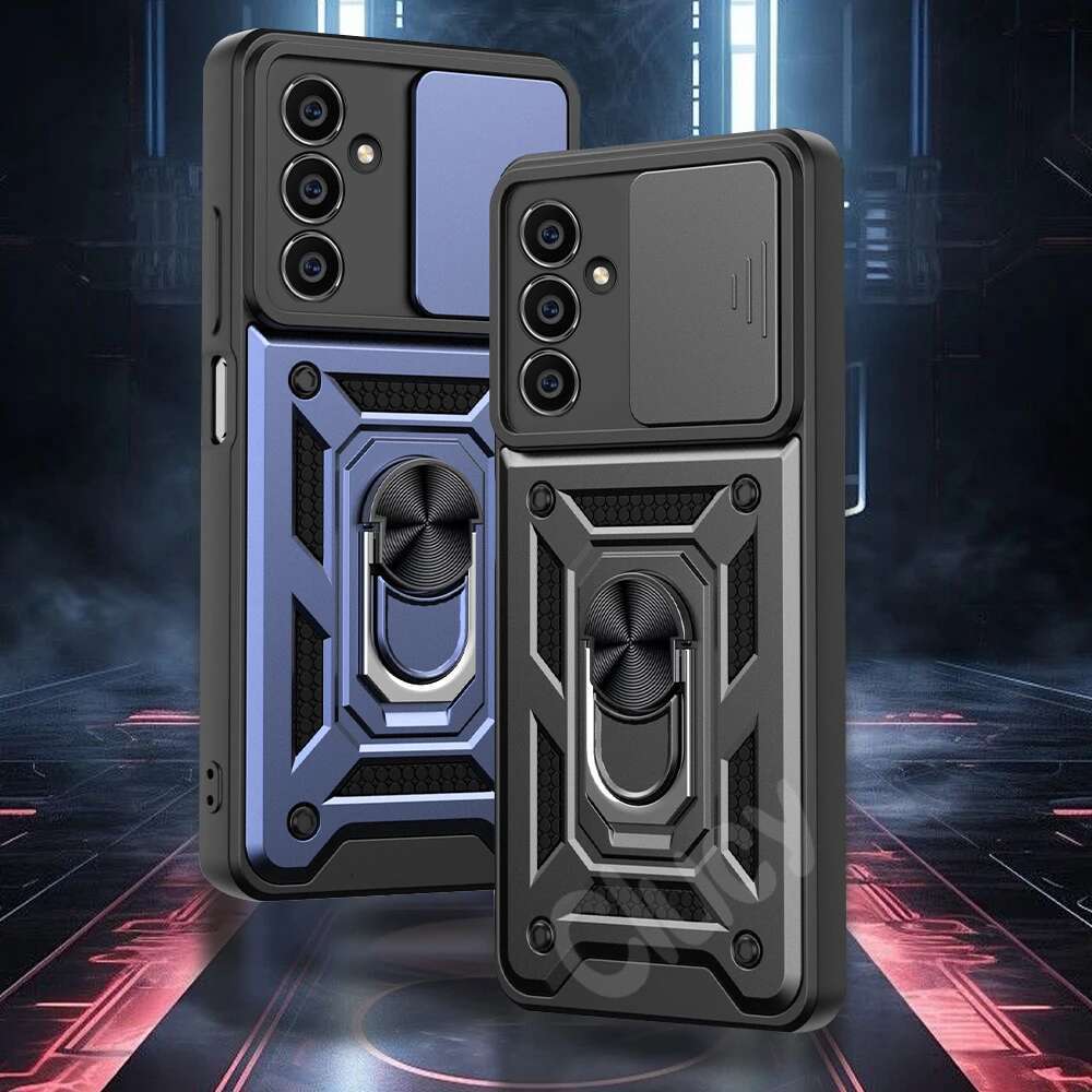 Shockproormor Case For Samsung Galaxy A15 A14 A54 A34 A55 A25 A24 A05S A04S A71 A51 A52 A23 4G 5G Car Holder Phone Cover