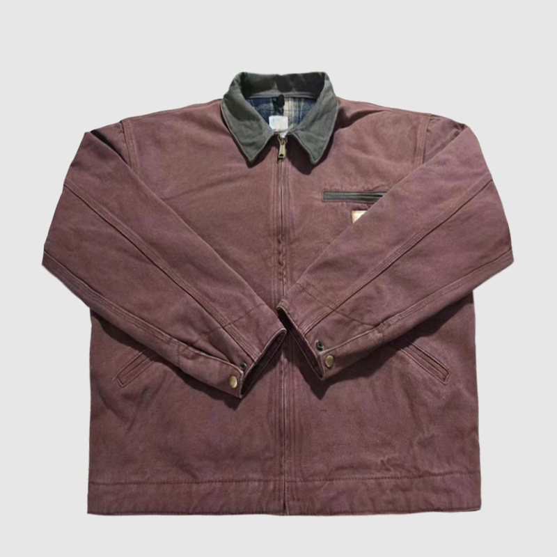 Designer Men's Jackets Carhartt Detroit Wide Coverall Jacket Loose Vintage Unisex Coat Men Women Autumn Long Sleeve Cotton Tops Casual Brands Clo