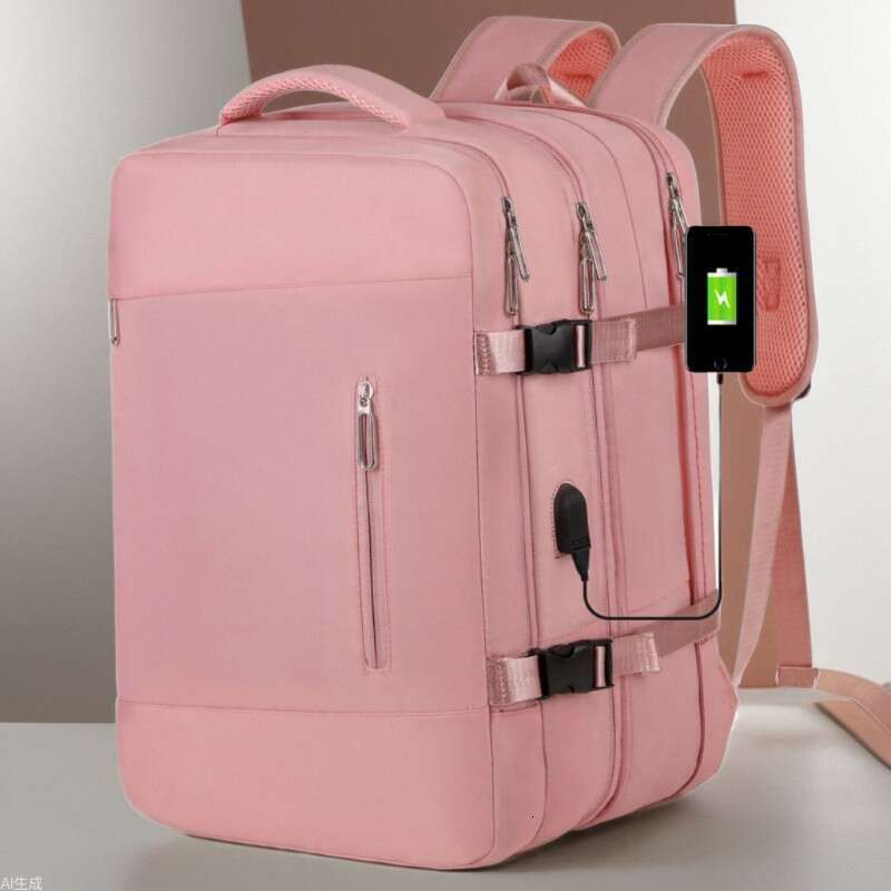 Travel men's fashion, large capacity luggage bag, business travel women's lightweight student backpack, computer backpack